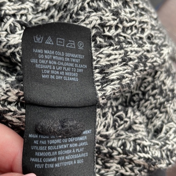 Anthropologie Open Front Cardigan Sweater Marled Chunky Knit Career Casual Sz Xs - Picture 6 of 9